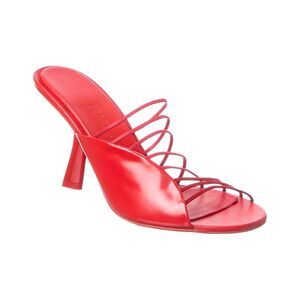 Ferragamo Altaire Strappy Leather Sandal, Red